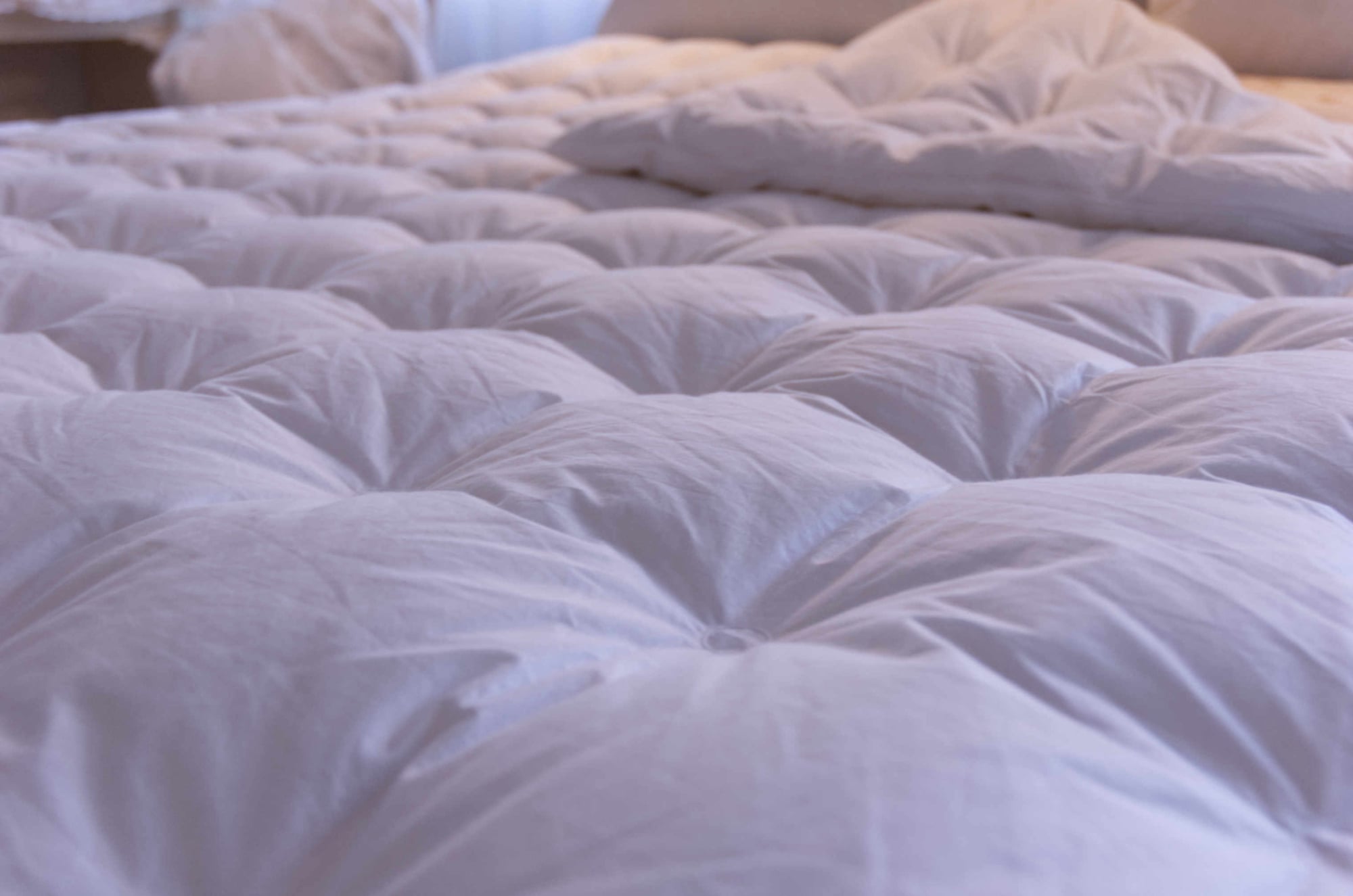 Designer stitching comforter